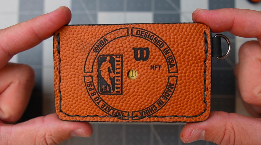 Basketball Cardholder Wallet (With Keyring)