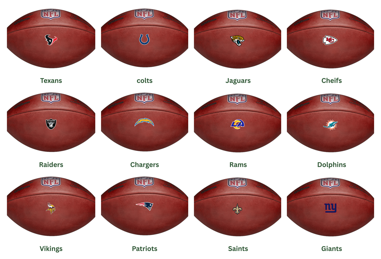NFL Football Wallet (Pick Your Team)