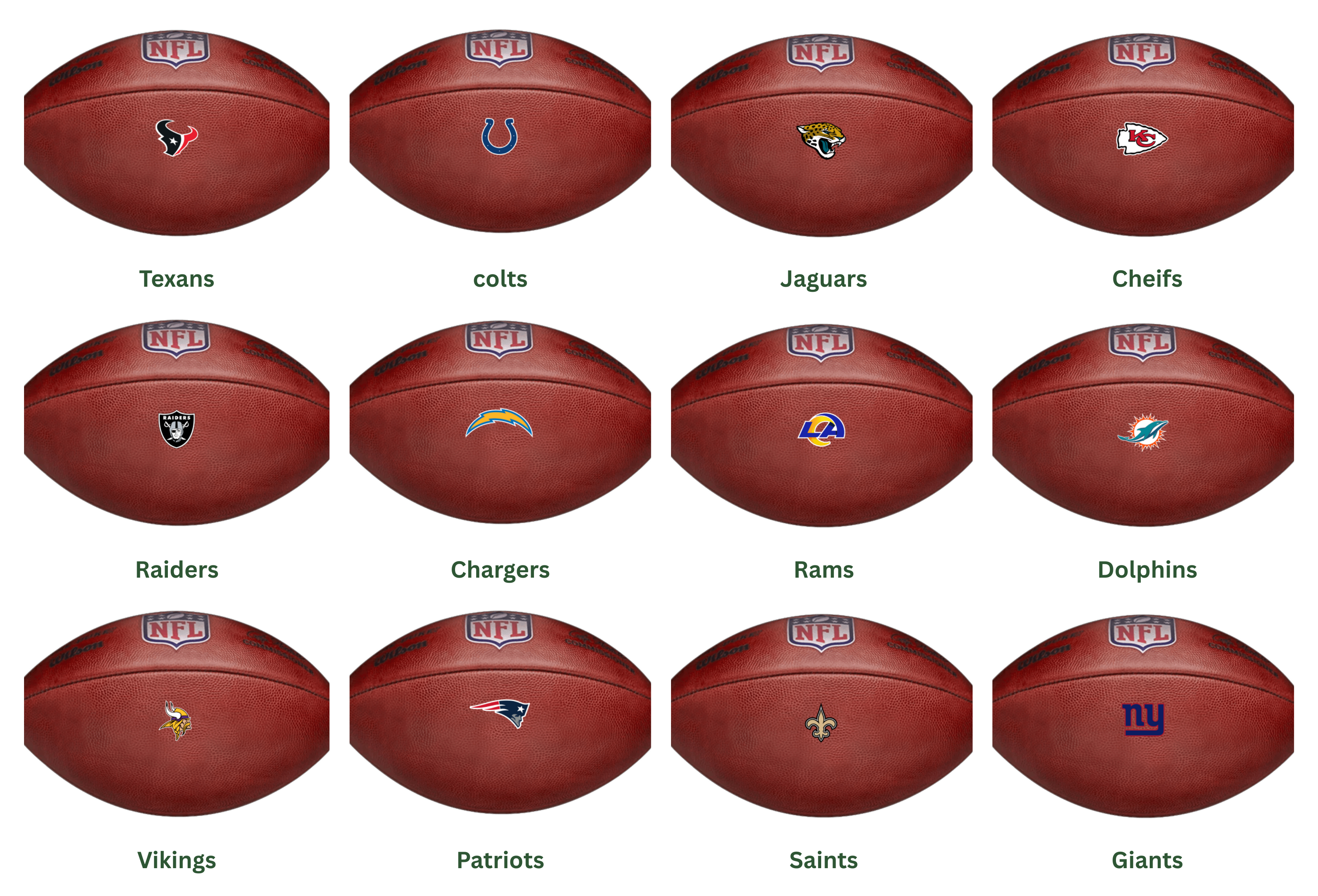 NFL Football Wallet (Pick Your Team)