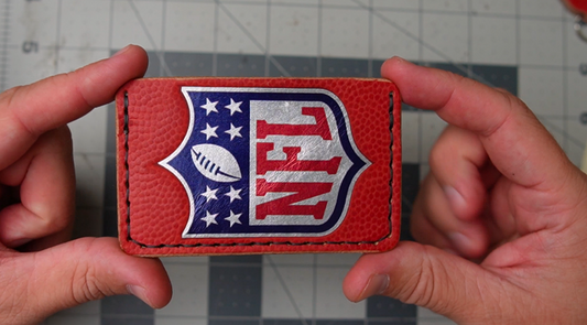 NFL Game Ball Football Wallet (2 Pocket)