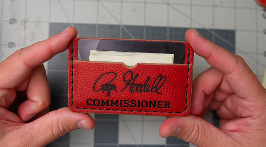 NFL Game Ball Football Wallet (2 Pocket)